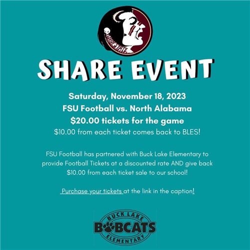 FSU Football Share Event